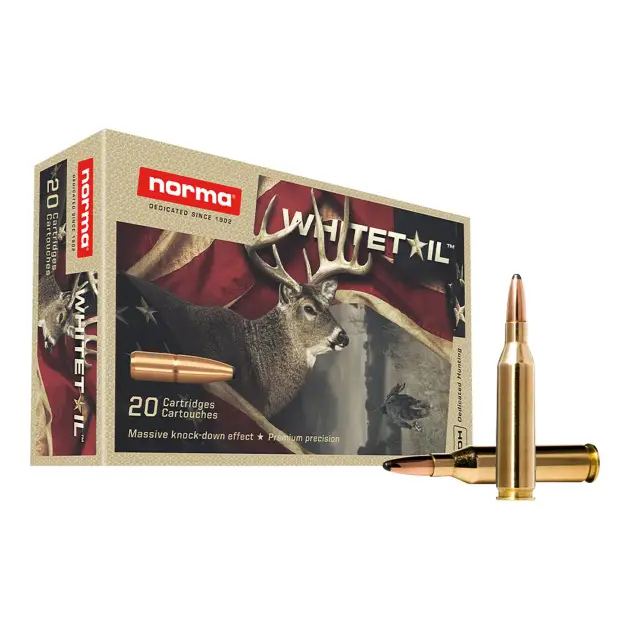 NORMA .243 WIN 100GR WHITETAIL(20)